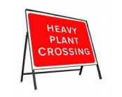 Heavy Plant Crossing Sign